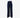 Men's Elite Wide Fit Pleated Pinstripe Pant ~ Navy / Light Blue